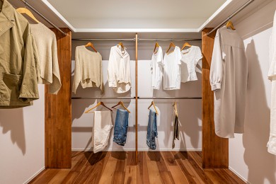 注文住宅のファミリークローク間取り