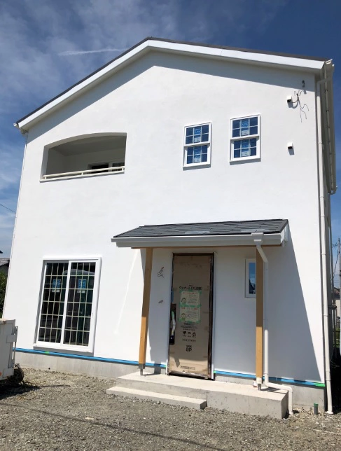 モデルハウスの外観 静岡で注文住宅なら小塚建設のコージーハウス 新築一戸建てのオシャレな家づくり モデルハウスの外観 静岡で注文住宅なら小塚建設のコージーハウス 新築一戸建てのオシャレな家づくり